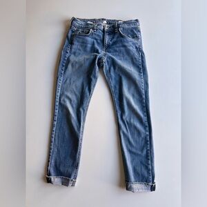 Rag and Bone cropped Dre jeans